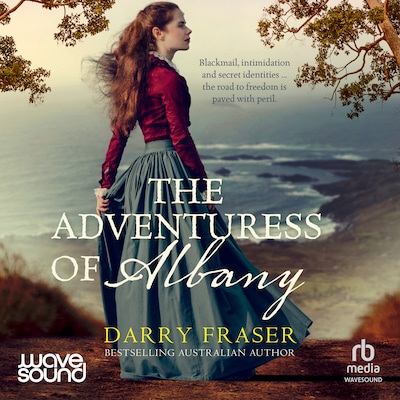 The Adventuress of Albany – omslag til lydbogen af Darry Fraser