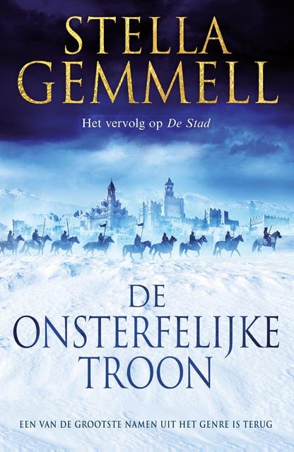 De Onsterfelijke Troon – omslag van het luisterboek van Stella Gemmell