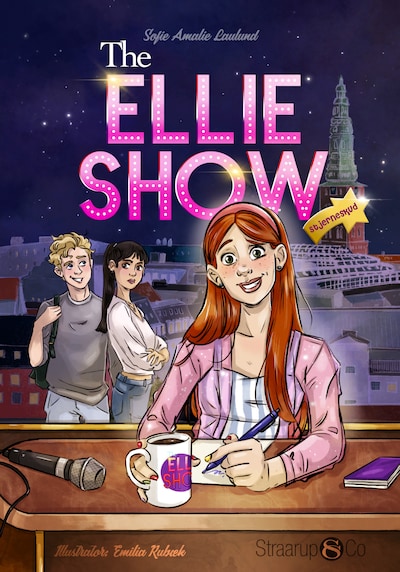 The Ellie Show – omslag til lydbogen af Sofie Amalie Laulund