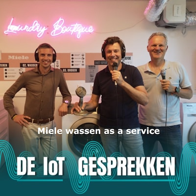 Miele wassen as a service – omslag van het luisterboek van Robert Heerekop