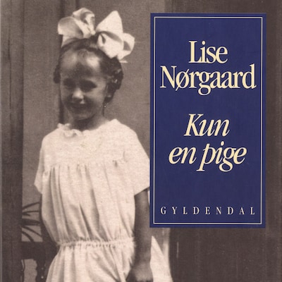 Kun en pige – omslag til lydbogen af Lise Nørgaard