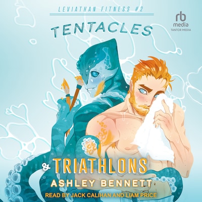 Tentacles & Triathlons – omslag til lydbogen af Ashley Bennett