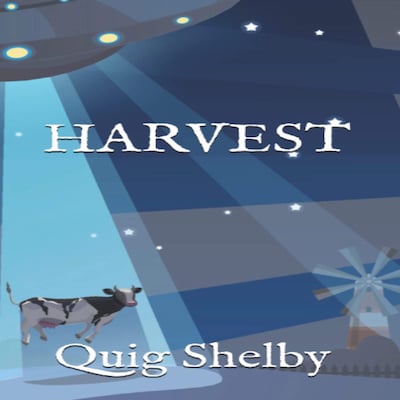 Harvest – omslag til lydbogen af Quig Shelby