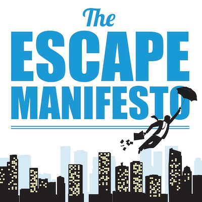 The Escape Manifesto – omslag til lydbogen af Escape The City