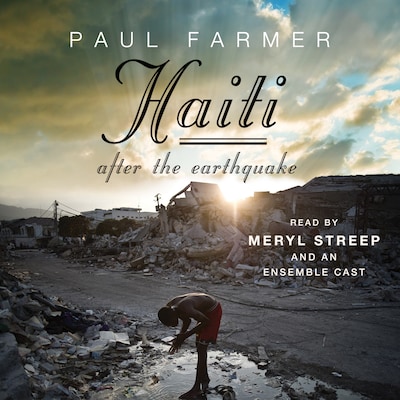Haiti After the Earthquake – omslag til lydbogen af Paul Farmer