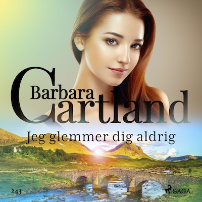 Jeg glemmer dig aldrig – omslag til lydbogen af Barbara Cartland