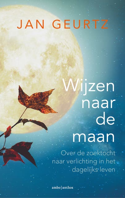 Wijzen naar de maan: Over de zoektocht naar verlichting in het dagelijks leven – omslag van het luisterboek van Jan Geurtz