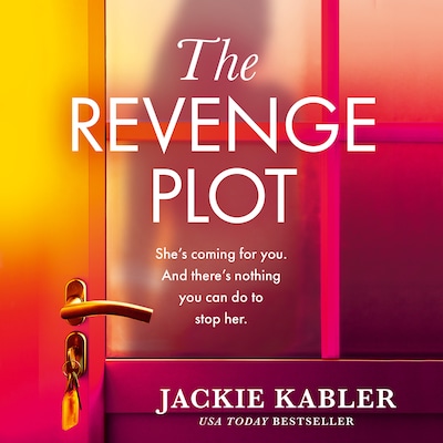 The Revenge Plot – omslag til lydbogen af Jackie Kabler