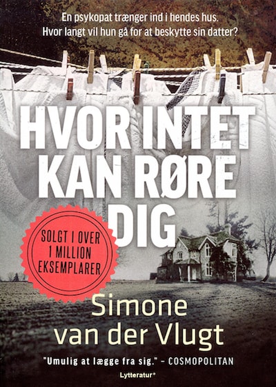 Hvor intet kan røre dig – omslag til lydbogen af Simone van der Vlugt