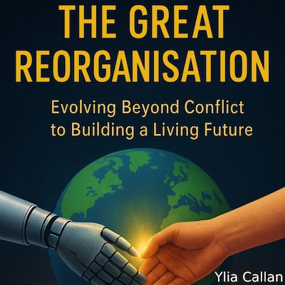 The Great Reorganisation – omslag til lydbogen af Ylia Callan