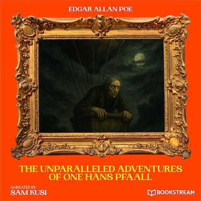 The Unparalleled Adventures of One Hans Pfaall – omslag til lydbogen af Edgar Allan Poe