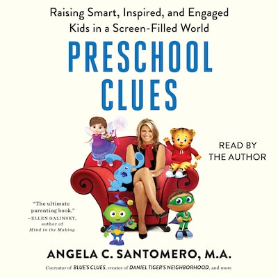 Preschool Clues – omslag till ljudboken av Angela C. Santomero, Deborah Reber