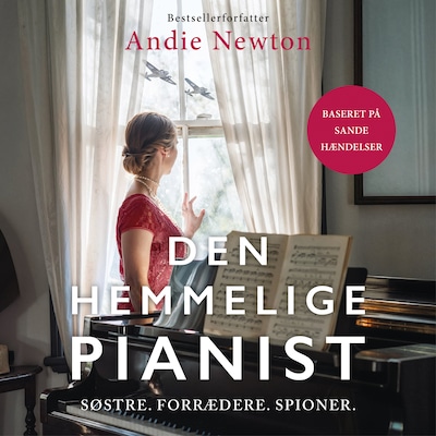 Den hemmelige pianist – omslag til lydbogen af Andie Newton