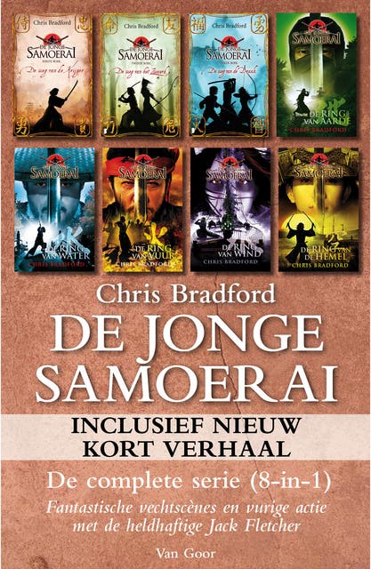 De jonge samoerai - De complete serie inclusief nieuw kort verhaal (8-in-1): Fantastische vechtscènes en vurige actie met de heldhaftige Jack Fletcher