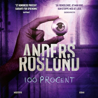 100 procent – omslag til lydbogen af Anders Roslund
