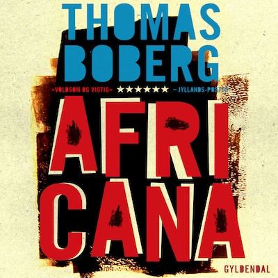 Africana – omslag til lydbogen af Thomas Boberg