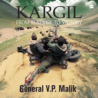 Kargil – omslag til lydbogen af V.P. Malik