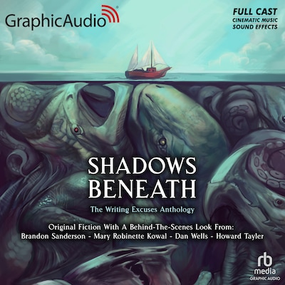 Shadows Beneath [Dramatized Adaptation] – omslag til lydbogen af Brandon Sanderson, Mary Robinette Kowal, Dan Wells