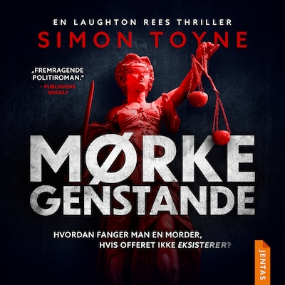 Mørke genstande – omslag til lydbogen af Simon Toyne