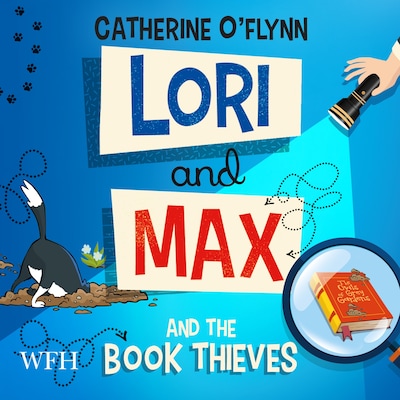 Lori and Max and the Book Thieves – omslag til lydbogen af Catherine O'Flynn