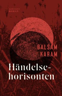 Händelsehorisonten – omslag till ljudboken av Balsam Karam