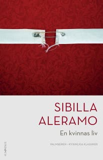 En kvinnas liv – omslag till ljudboken av Sibilla Aleramo