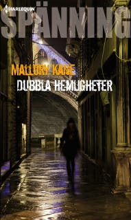 Dubbla hemligheter – omslag till ljudboken av Mallory Kane
