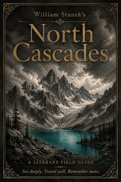 William Stanek's North Cascades: A Literary Field Guide to North Cascades National Park – omslag til lydbogen af The Editors Of Our American National Parks