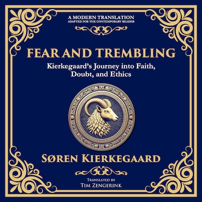 Fear and Trembling – omslag til lydbogen af Søren Kierkegaard, Tim Zengerink