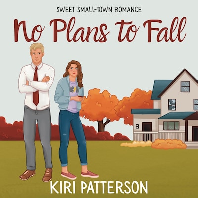 No Plans to Fall – omslag til lydbogen af Kiri Patterson