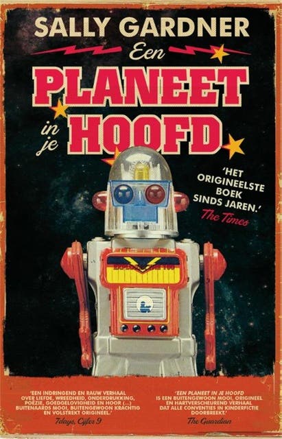 Een planeet in je hoofd – omslag van het luisterboek van Sally Gardner