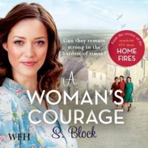 A Woman's Courage – okładka audiobooka, autor Maria Malone, S. Block