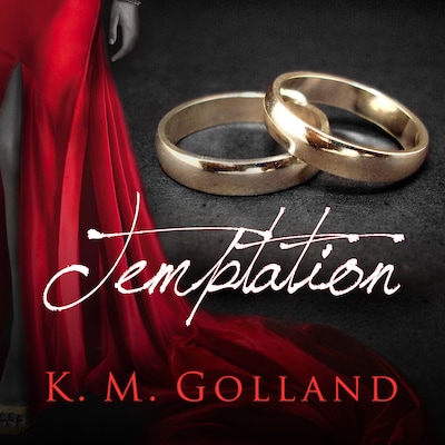 Temptation – omslag til lydbogen af K. M. Golland