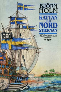 Kattan och Nordstiernan : sjörövarroman – omslag till ljudboken av Björn Holm