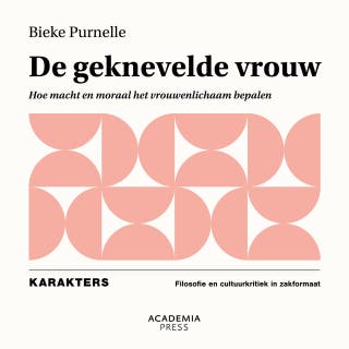 De geknevelde vrouw: Hoe macht en moraal het vrouwenlichaam bepalen – omslag van het luisterboek van Bieke Purnelle