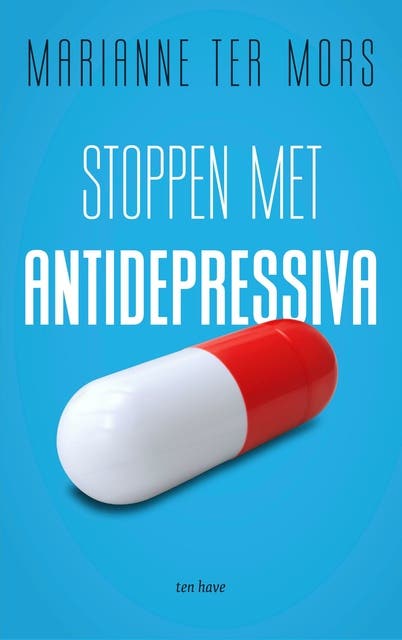 Stoppen met antidepressiva – omslag van het luisterboek van Marianne ter Mors