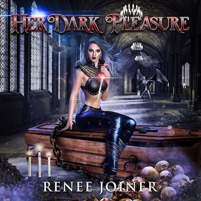 Her Dark Pleasure – omslag til lydbogen af Renee Joiner