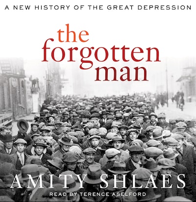 The Forgotten Man – omslag til lydbogen af Amity Shlaes