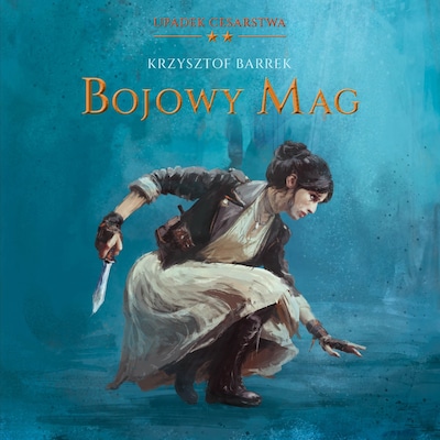 Bojowy Mag – okładka audiobooka, autor Krzysztof Barrek