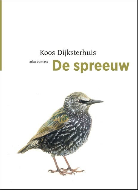 De spreeuw – omslag van het luisterboek van Koos Dijksterhuis