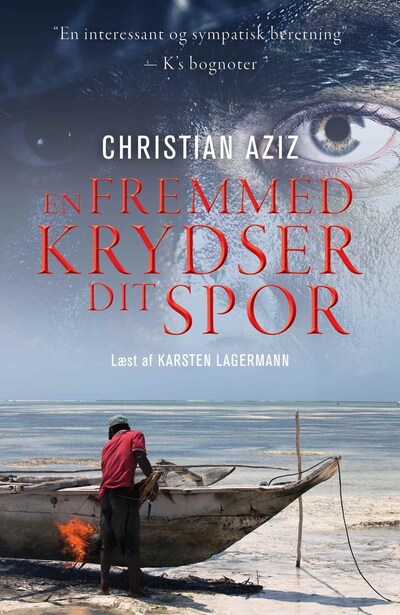 En fremmed krydser dit spor – omslag til lydbogen af Christian Aziz