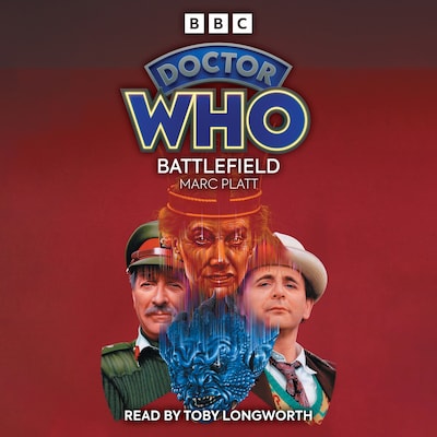 Doctor Who: Battlefield – omslag til lydbogen af Marc Platt