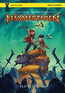 Häxmästaren. Slutstriden – omslag till ljudboken av Johan Egerkrans,Niklas Krog