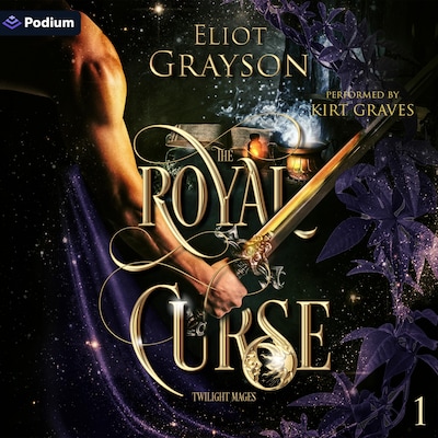 The Royal Curse – omslag til lydbogen af Eliot Grayson