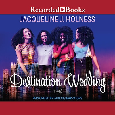 Destination Wedding – omslag til lydbogen af Jacqueline J. Holness