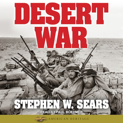 World War II: Desert War – omslag til lydbogen af Stephen W. Sears