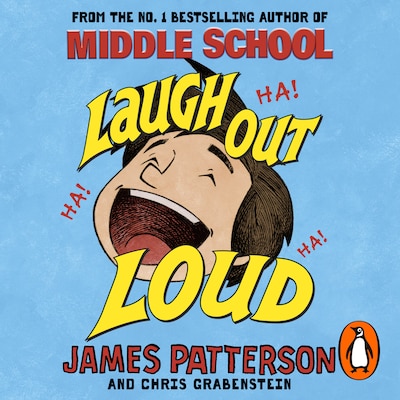 Laugh Out Loud – omslag til lydbogen af James Patterson