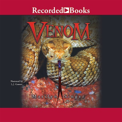 Venom – omslag til lydbogen af Marilyn Singer