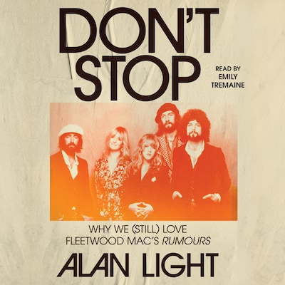 Don't Stop – omslag til lydbogen af Alan Light