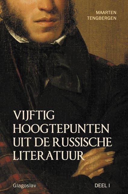 VIJFTIG HOOGTEPUNTEN UIT DE RUSSISCHE LITERATUUR - DEEL I: 19E EEUW: VAN POESJKIN TOT TSJECHOV – omslag van het luisterboek van Maarten Tengbergen